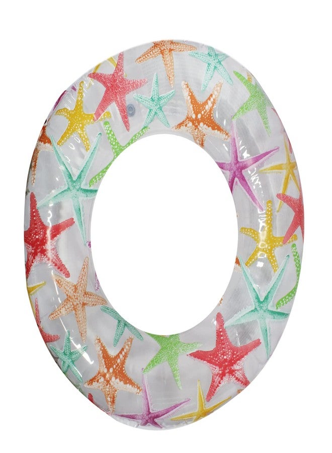 BOXO Inflatable Swim Ring Cartoon Design Swimming Ring Swim Tube for Kids Swimming Ring for Girls and Boys Swimming Tube Pack of 1(Multicolor) (m 6) - Image 3